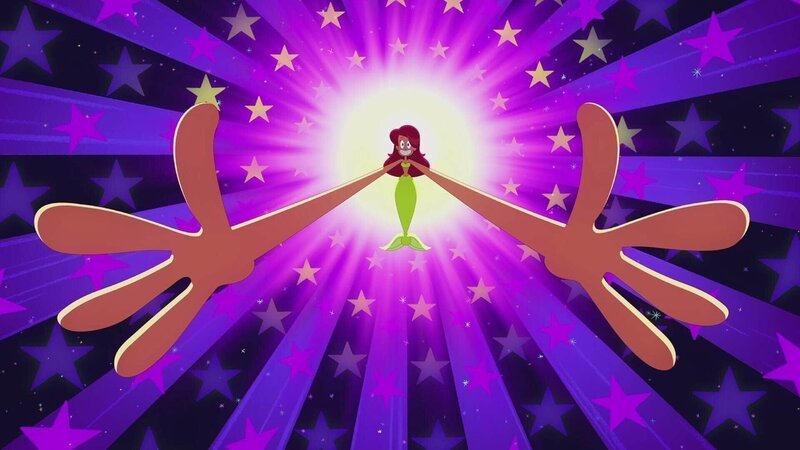 Marina kann nicht anders: Sie fängt an zu tanzen! – Bild: Xilam Animation