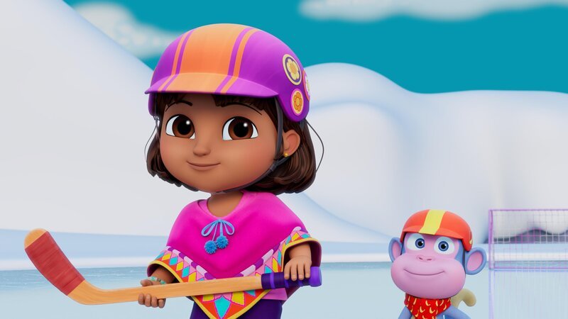 v.li.: Dora, Boots – Bild: Paramount