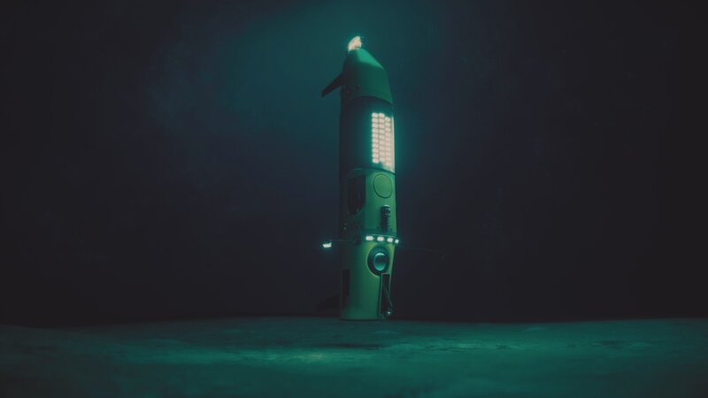 Ein digitales 3D-Modell der Deepsea Challenger – Bild: History