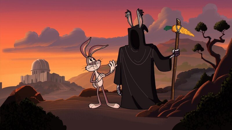 v.li.: Bugs Bunny, Carl the Grim Rabbit. – Bild: Warner Brothers