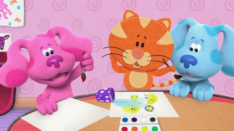 L-R: Magenta, Orange Kitten, Blue – Bild: Paramount