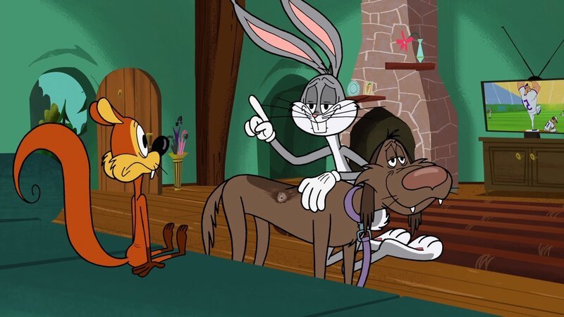 v.li.: Squeaks the Squirrel, Bugs Bunny, Dog – Bild: Courtesy of Warner Brothers