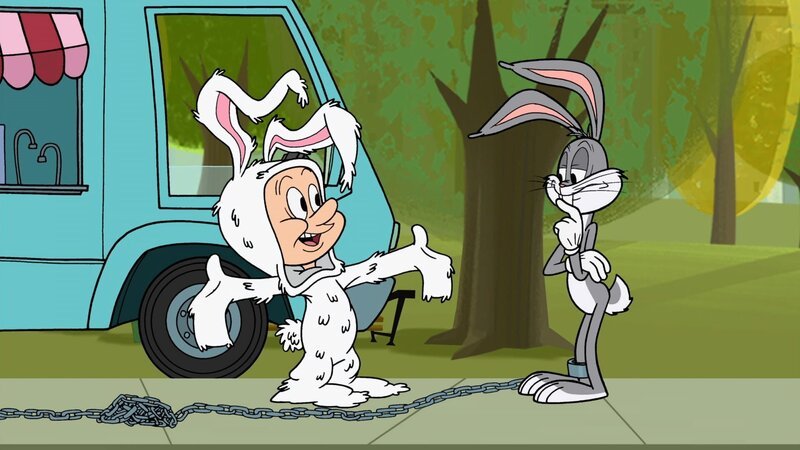 v.li.: Elmer Fudd, Bugs Bunny – Bild: Courtesy of Warner Brothers