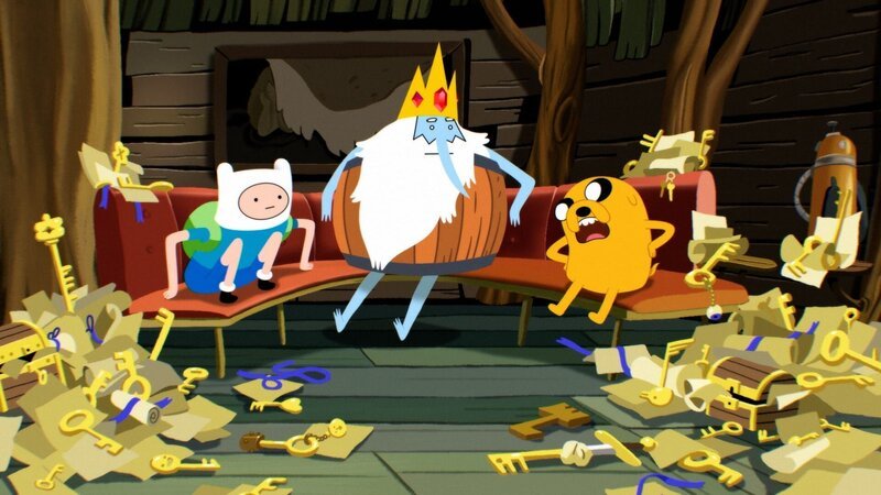 v.li.: Finn, Ice King, Jake – Bild: Cartoon Network Studios