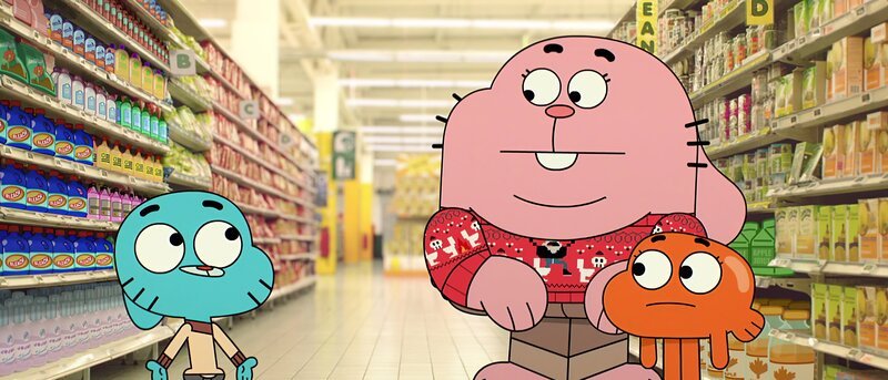 v.li.: Gumball, Richard, Darwin – Bild: TM & CARTOON NETWORK. A TIME WARNER COMPANY. ALL RIGHTS RESERVED.