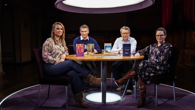 Von links: Jagoda Marini?, Philipp Tingler, Adam Soboczynski und Thea Dorn – Bild: ZDF