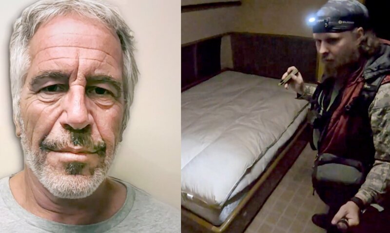 Am 1. März 2026 veröffentlichte der französische YouTuber Max Von Croft ein Video, das ihn in Tarnkleidung bei der Erkundung des ehemaligen Privatjets des verstorbenen amerikanischen Sexualstraftäters Jeffrey Epstein zeigt. – Bild: YT/​Max Von Croft/​ARTE France Développement