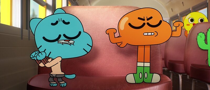 v.li.: Gumball, Darwin – Bild: CARTOON NETWORK