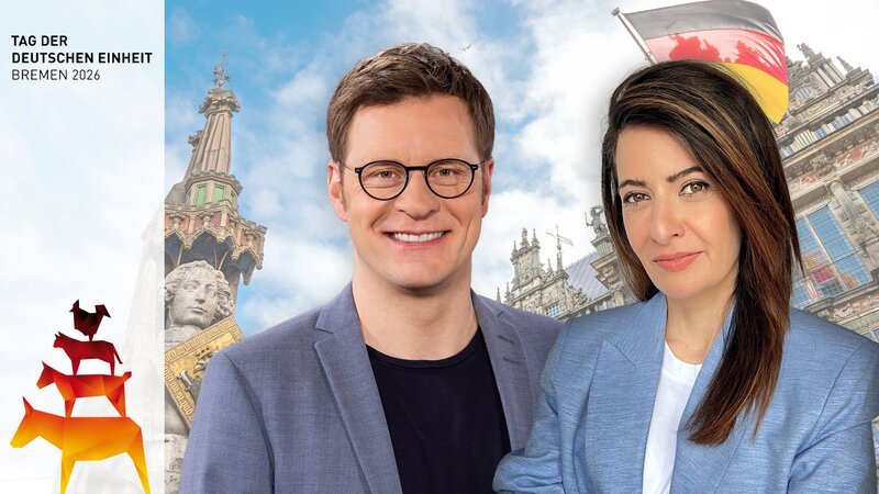 Felix Krömer und Linda Zervakis – Bild: Radio Bremen