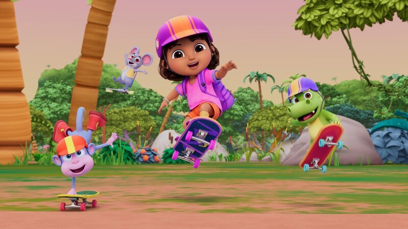 v.li.: Boots, Dora, Coco – Bild: Paramount