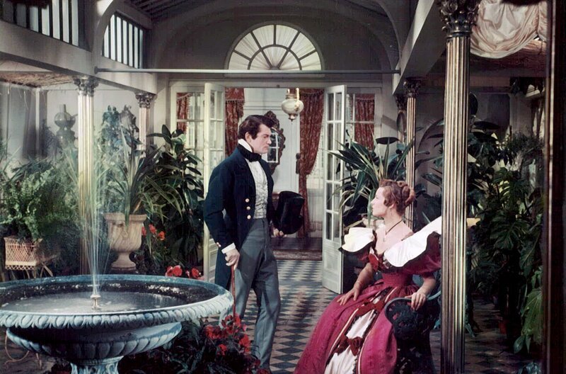 Edmond Dantès /​ Comte de Monte-Cristo (Jean Marais, l), Mercédès Herrera (Lia Amanda, r) – Bild: Les Productions Jaques Roitfeld/​Roger Corbeau