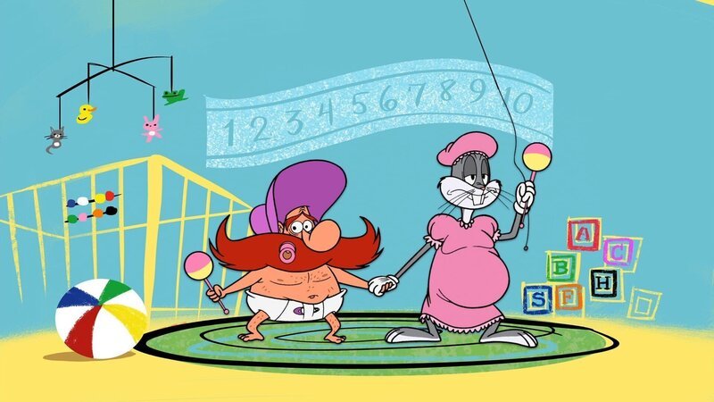 vli.: Yosemite Sam, Bugs Bunny – Bild: Courtesy of Warner Brothers