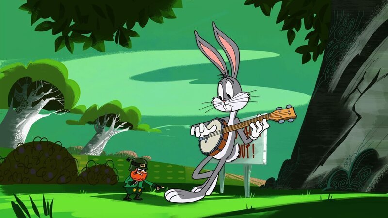 v.li.: Shameless O’Scanty, Bugs Bunny – Bild: Courtesy of Warner Brothers