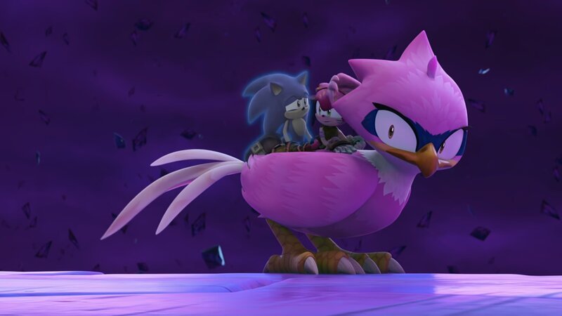 v.li.: Sonic, Thorn Rose, Birdie – Bild: Paramount
