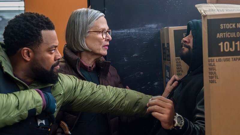 Kevin Atwater (LaRoyce Hawkins), Trudy Platt (Amy Morton) – Bild: AXN Black