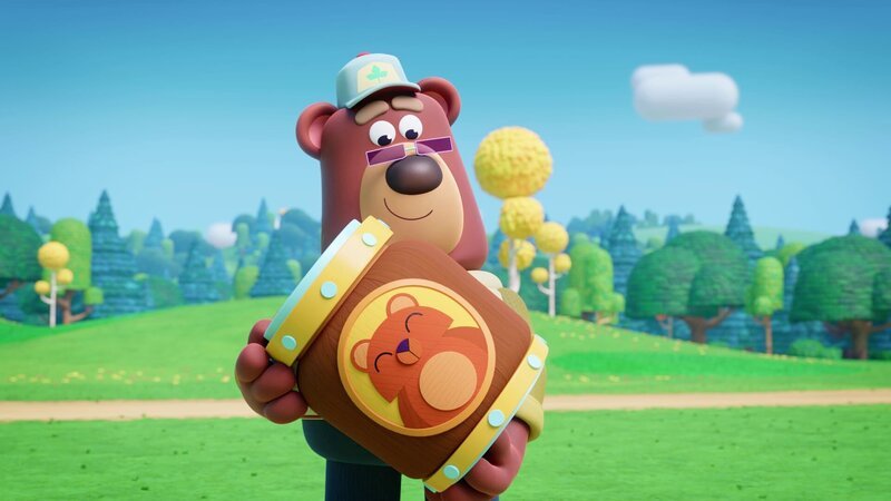 Bernhard freut sich auf die Kicherbohnen – er muss nur noch die Büchse aufkriegen. – Bild: ZDF/​XILAM ANIMATION/​CUBE CREATIVE PRODUCTIONS/​HORTA PRODUCTIONS