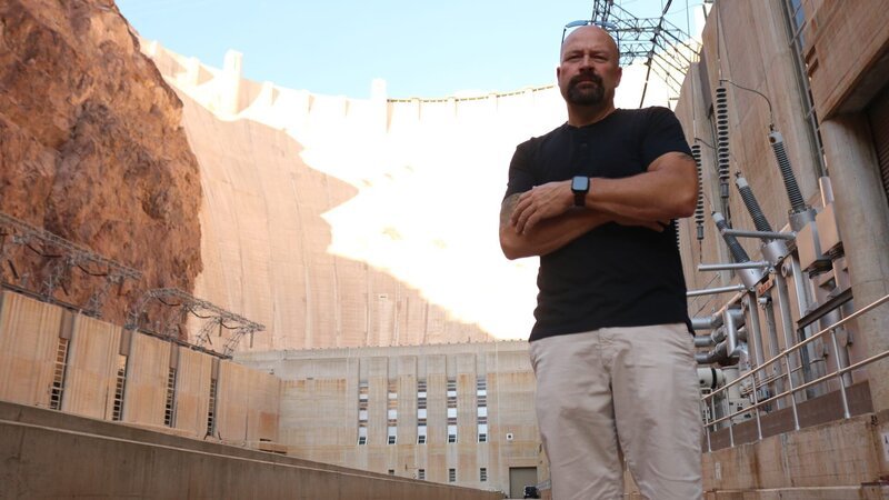 Jason Hawes is in Nevada looking into the strange claims made about the Hoover Dam. – Bild: Warner Bros. Discovery