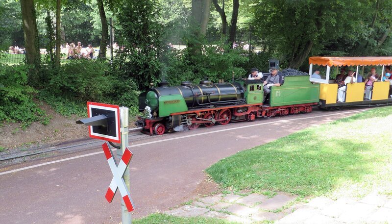 Killesbergbahn „Tazzelwurm“. – Bild: SWR/​Bernhard Foos