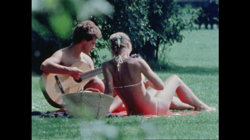 Die Sonne und eine Gitarre – Parkszene in den späten Siebzigejahren. – Bild: BR, NDR