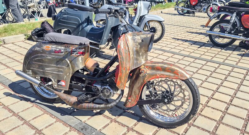Auch „abgerockt“ ist eine Tuning-Disziplin. – Bild: MDR/​Mathias Schaefer