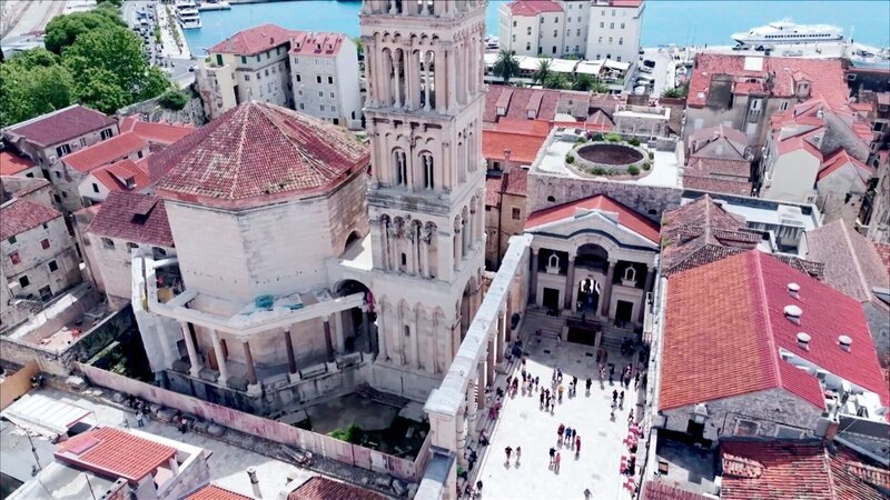 Diokletianpalast in Split. – Bild: ORF/​RANFILM