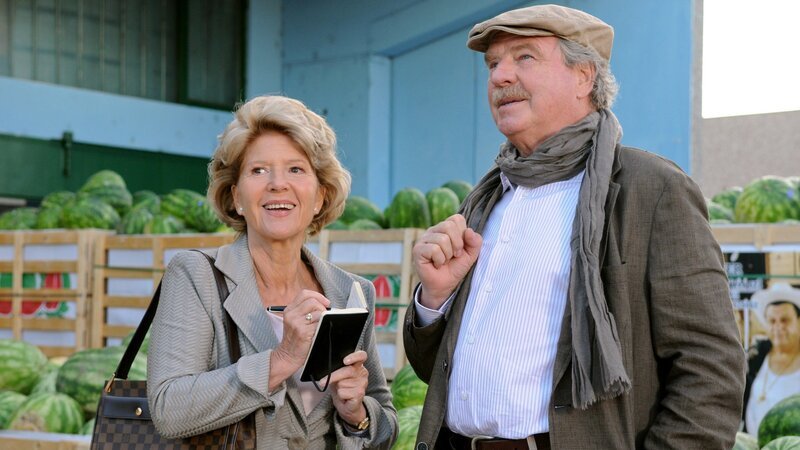 Christiane Hörbiger, Friedrich von Thun. – Bild: 3sat