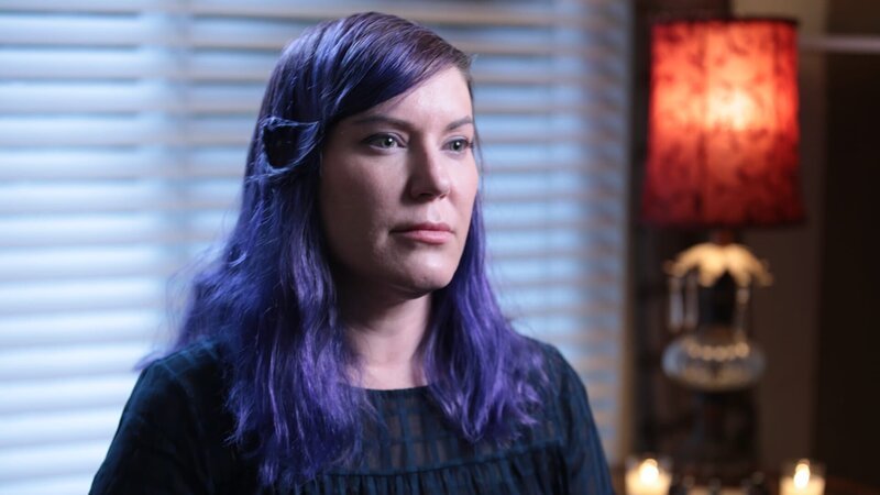 Amy Allan during the evidence reveal for the investigation at Daydreams & Nightmares Costume Shop in Modesto, CA as seen on Travel Channel’s The Dead Files. – Bild: TLC (DEUT)
