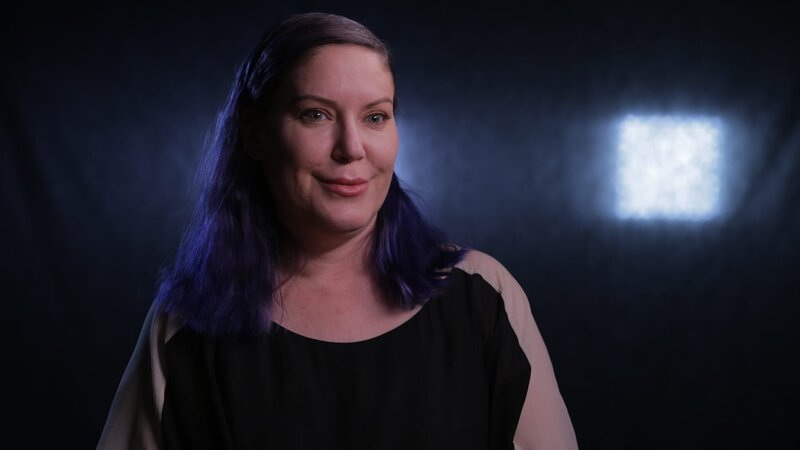Hero shot of Amy Allan during the investigation in Fresno, CA as seen on Travel Channel’s The Dead Files. – Bild: TLC (DEUT)