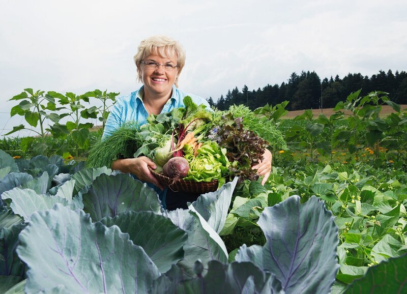 SRF bi de Lüt Landfrauenküche – Romana Zumbühl, Altbüron/​LU Folge 4 Romana Zumbühl – Bild: SRF