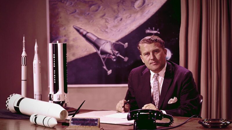 Aerospace engineer Wernher von Braun. – Bild: CuriosityStream-Inc