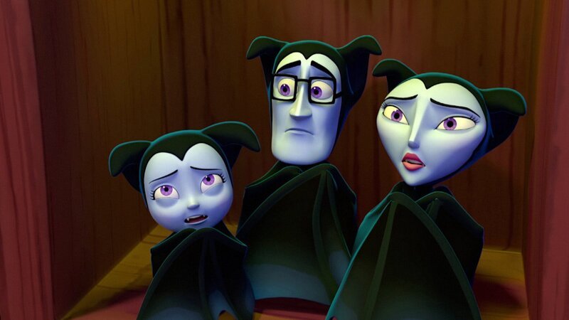 L-R: Vampirina Hauntley, Boris Hauntley, Oxana Hauntley – Bild: Disney Channel