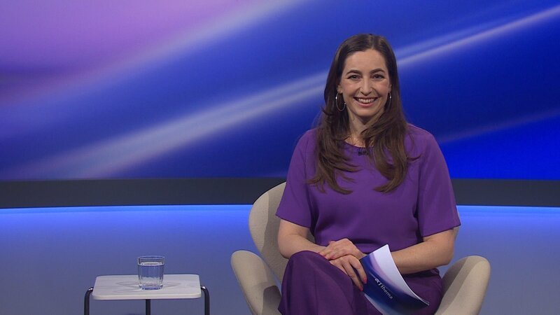 Moderatorin Andrea Lauterbach. – Bild: BR Moderatorin Andrea Lauterbach. – Bild: BR