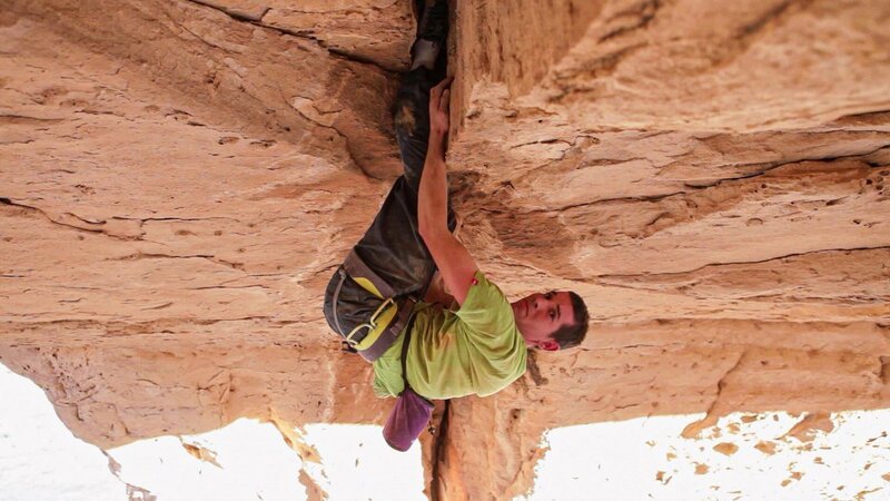 Man climbing. – Bild: Bergblick