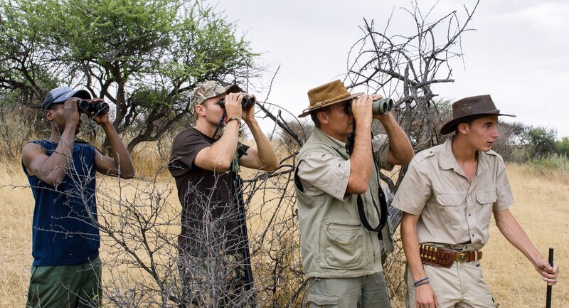 Österreichische und deutsche Touristen auf der Jagd in Namibia – Bild: ORF Österreichische und deutsche Touristen auf der Jagd in Namibia – Bild: ORF