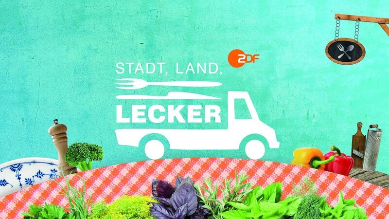 Logo: „Stadt, Land, Lecker“ – Bild: ZDF/​Agentur Alpenblick