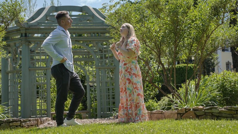 Baylen Dupree and Colin Dooley touring the Airlie wedding venue – Bild: TLC (DEUT)