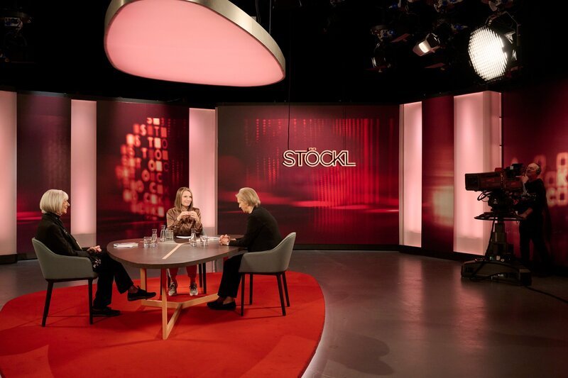 Erika Pluhar, Barbara Stöckl, Elke Heidenreich. – Bild: ORF/​Klaus Titzer