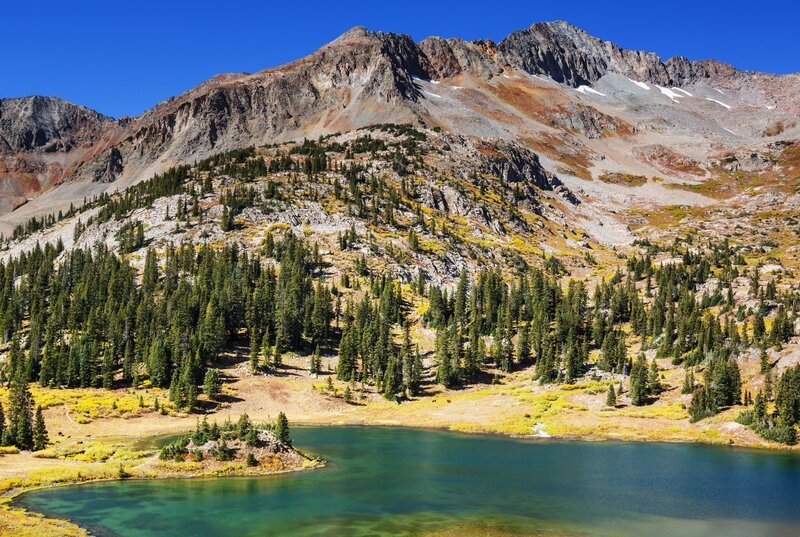Berglandschaft in Colorado Rocky Mountains, Colorado, Vereinigte Staaten. – Bild: Galyna Andrushko
