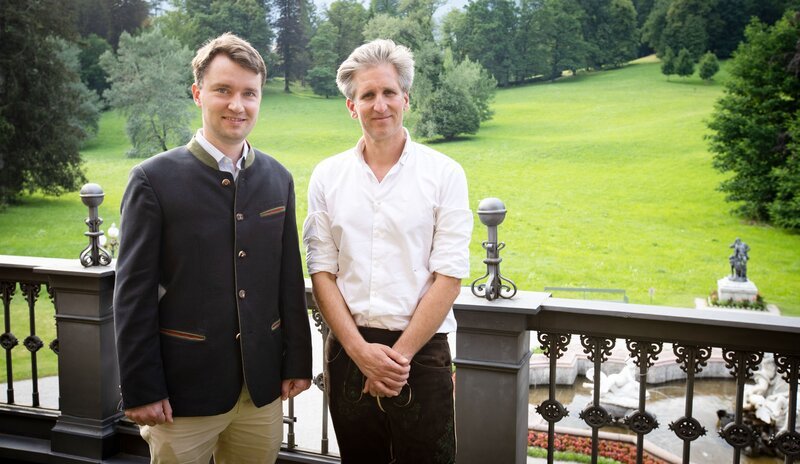Valentin Habsburg, Johann-Philipp Spiegelfeld. – Bild: ORF/​Interspot Film/​Alexander Clement