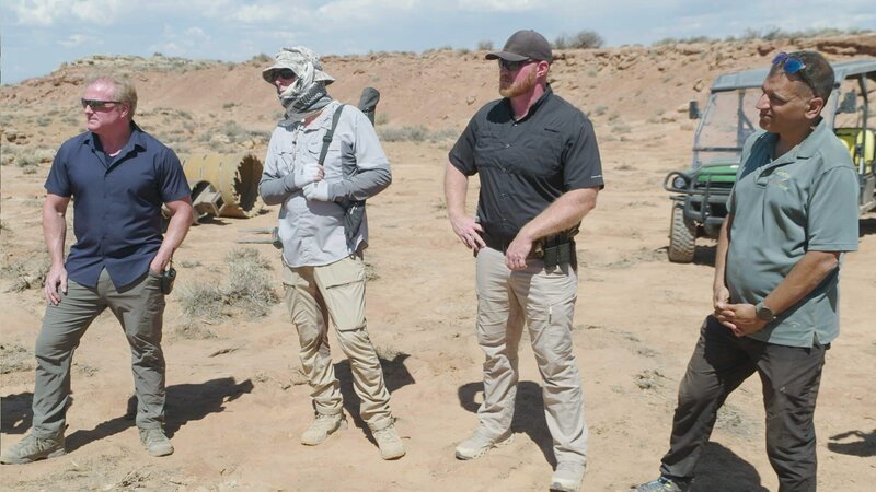 v.li.: Travis Taylor, Pete Kelsey, Kaleb Bench, Jan Francke – Bild: boxusair /​ Prometheus Entertainment /​ The HISTORY Channel
