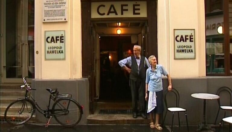 Leopold Hawelka, Josefine Hawelka. – Bild: ORF/​MMK Media