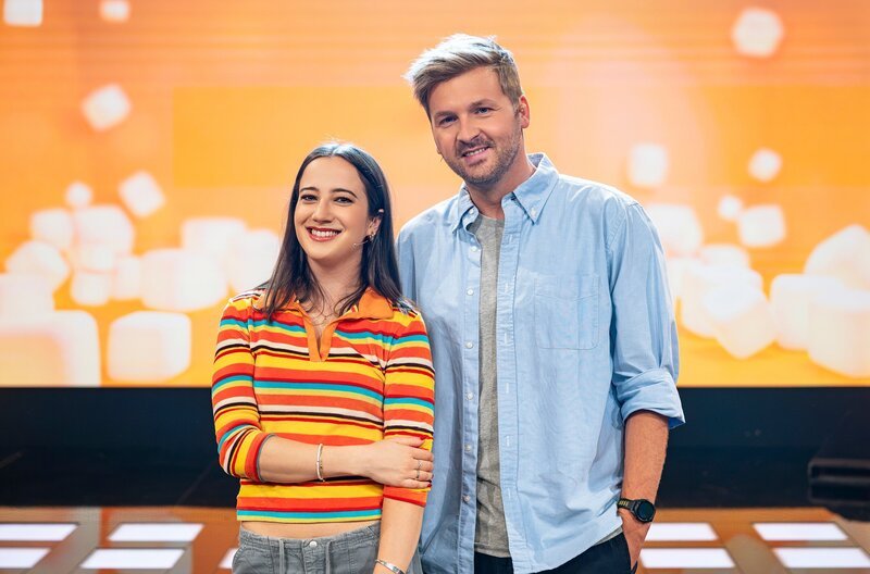 Moderationsteam: Joyce Stiernon und Johannes Zenglein. – Bild: SWR/Patricia Neligan Moderationsteam: Joyce Stiernon und Johannes Zenglein. – Bild: SWR/Patricia Neligan