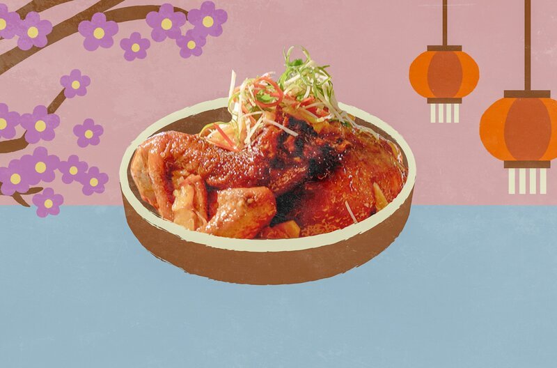 Süß-salzige Spezialität aus Taiwan: Hähnchen mit Ananas – Bild: Elephant Doc