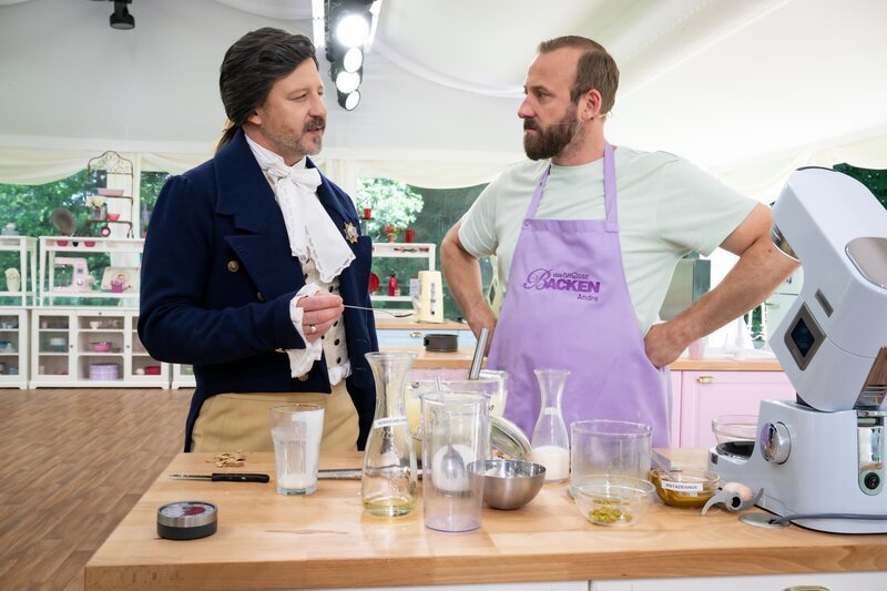 Christian Hümbs (l.), Andre (r.) – Bild: Joyn /​ Claudius Pflug