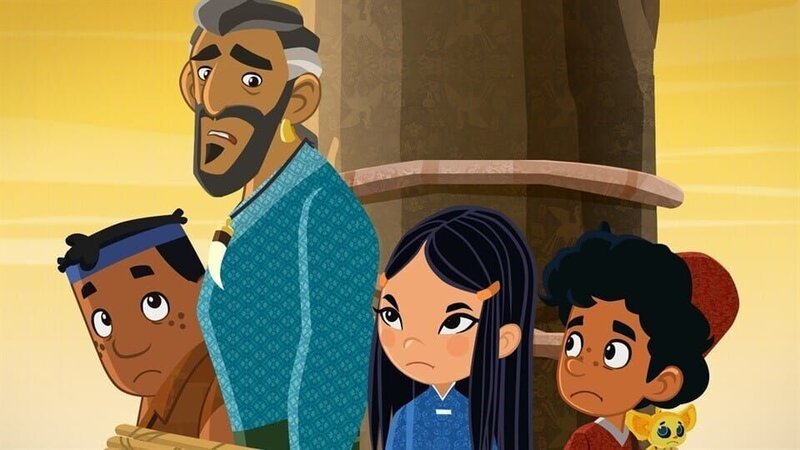 Die Abenteuer des jungen Marco Polo – Mit Sindbad durch die Wüste Lop Nor 2; – Bild: MDR/​ MotionWorks, Marco Polo Prod. Inc., Melusine Prod., Magpie 6 Media Ent. Ltd./​Monster Ent. Ltd.