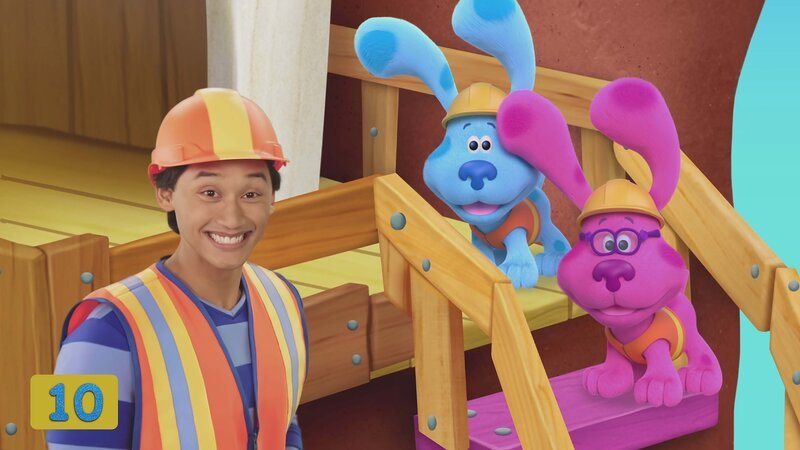 v.li.: Josh (Joshua Dela Cruz), Blue, Magenta – Bild: Paramount