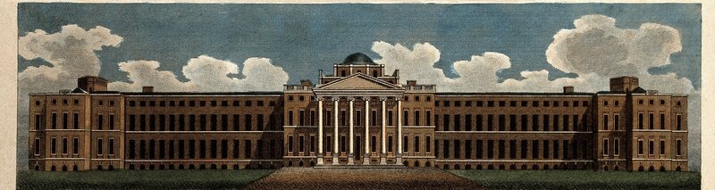 Im 19. Jahrhundert entstehen zahlreiche Anstalten, in denen psychisch kranke Menschen untergebracht und behandelt werden. Im Bild: das Bethlem Hospital in London, eine der ältesten Einrichtungen Europas. – Bild: ORF/​Pangloss Films/​Wellcome Collection/​John Pass