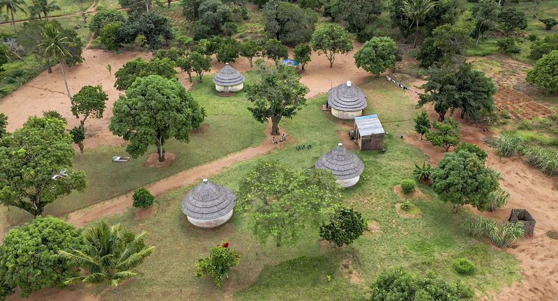 Xai Xai, der Heimatort von Sonias Eltern mit dem Mafurabaum im Zentrum – Bild: MDR/​Thomas Junker