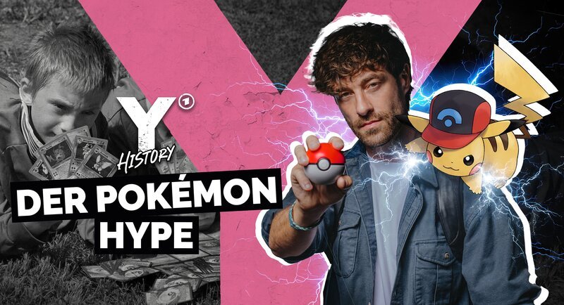 Pokémon war für Y-Kollektiv-Reporter Frederik Fleig als Kind alles. 30 Jahre später will er wissen, warum der Hype bis heute anhält und macht sich auf den Weg von deutschen Schulhöfen bis zum Ursprungsort in Japan. – Bild: hr/​Radio Bremen/​Jonny Müller-Goldenstedt
