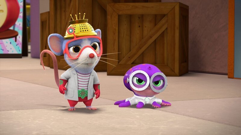 l-r: Lab Rat (Ruth Pferdehirt), Otto (Jeremy Jordan) – Bild: Disney+